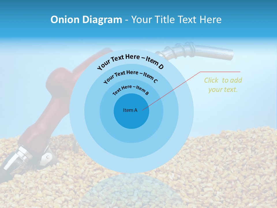 Corn Biomass Biofuel PowerPoint Template