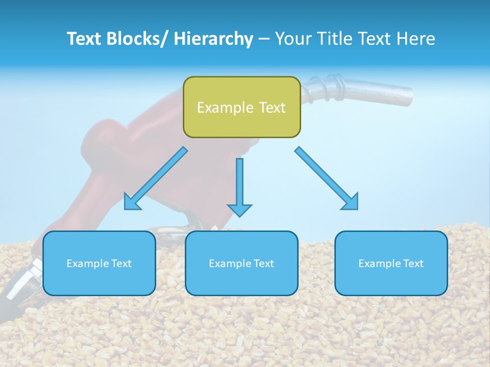 Corn Biomass Biofuel PowerPoint Template