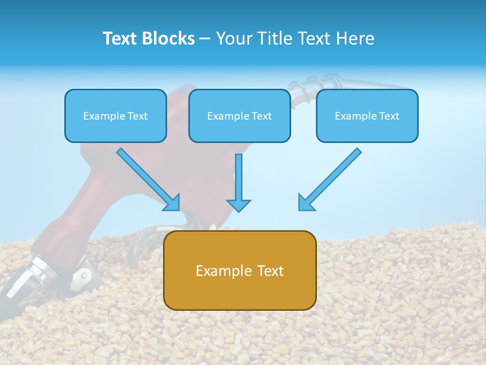 Corn Biomass Biofuel PowerPoint Template