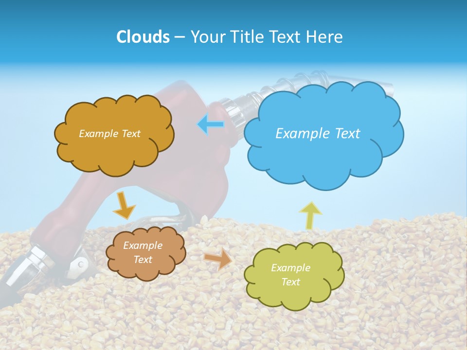 Corn Biomass Biofuel PowerPoint Template