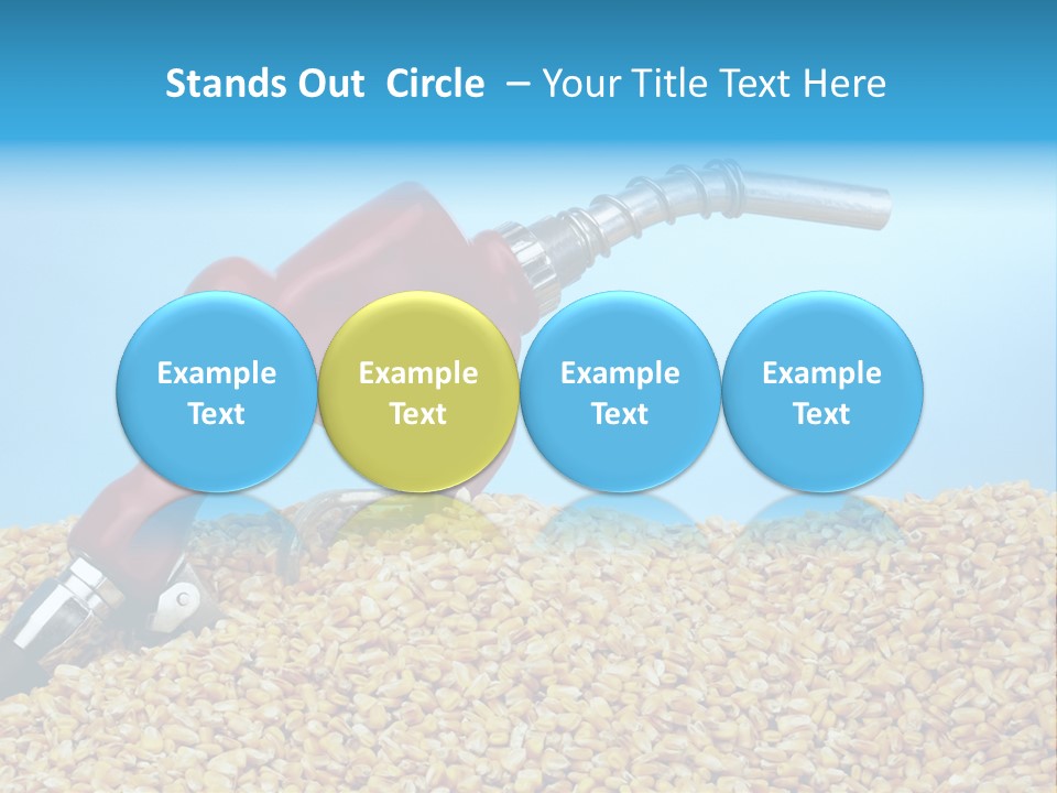 Corn Biomass Biofuel PowerPoint Template