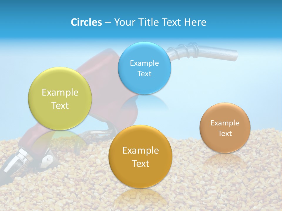 Corn Biomass Biofuel PowerPoint Template