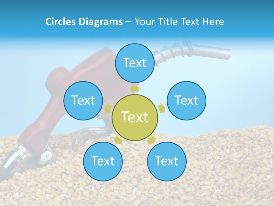 Corn Biomass Biofuel PowerPoint Template