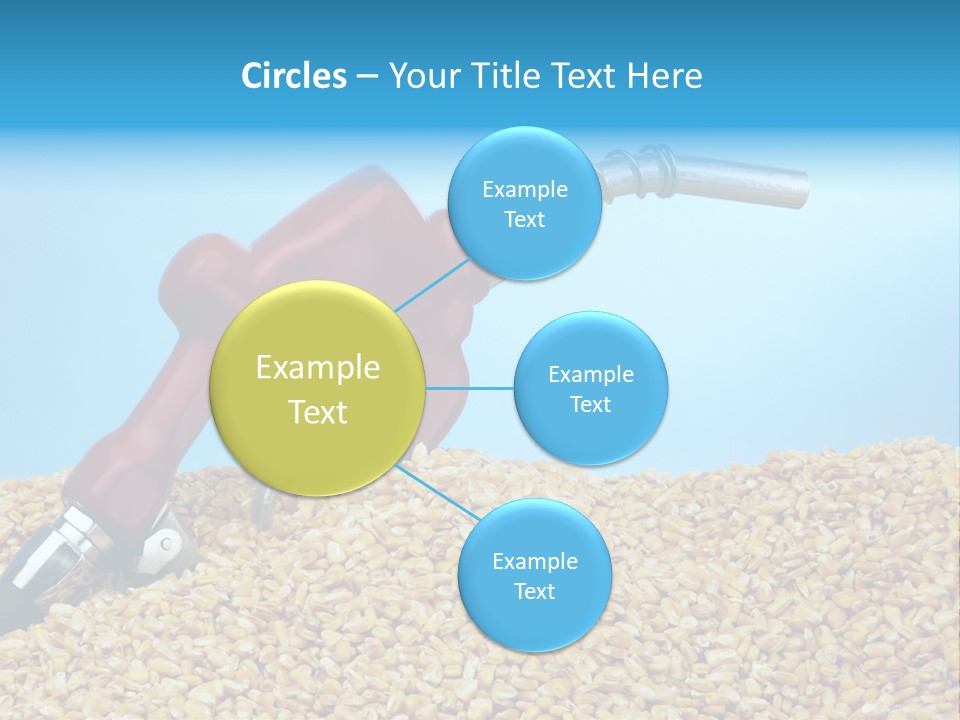 Corn Biomass Biofuel PowerPoint Template