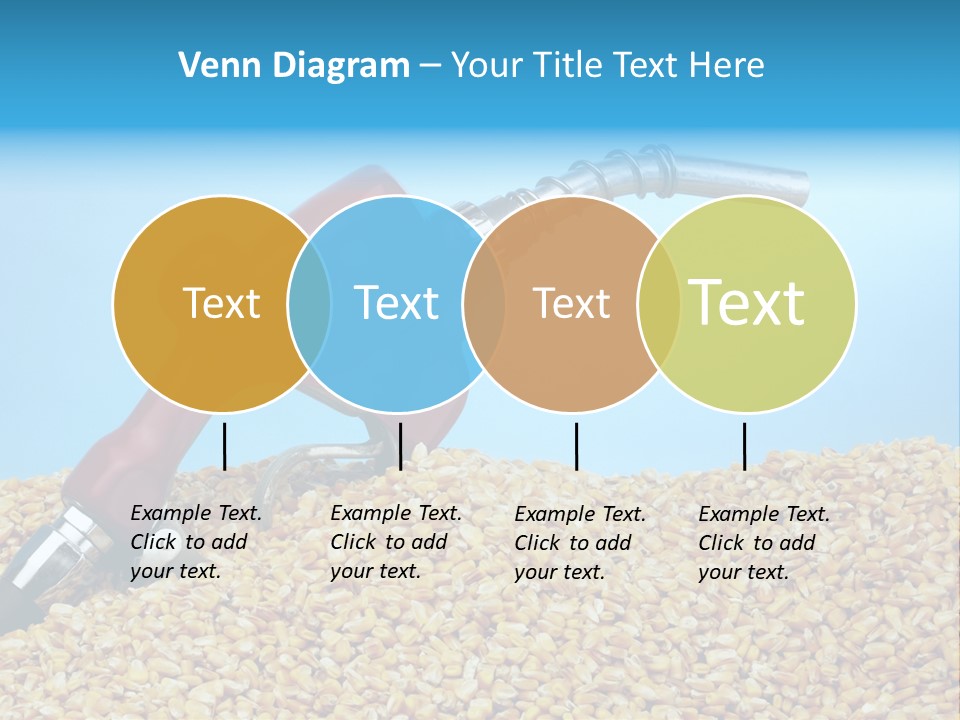 Corn Biomass Biofuel PowerPoint Template