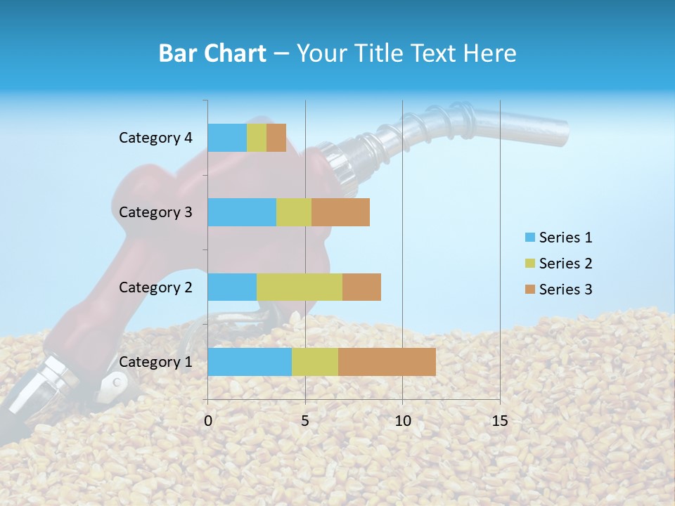 Corn Biomass Biofuel PowerPoint Template