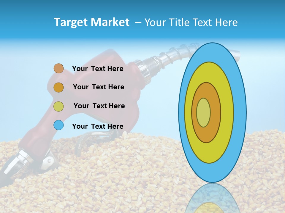 Corn Biomass Biofuel PowerPoint Template