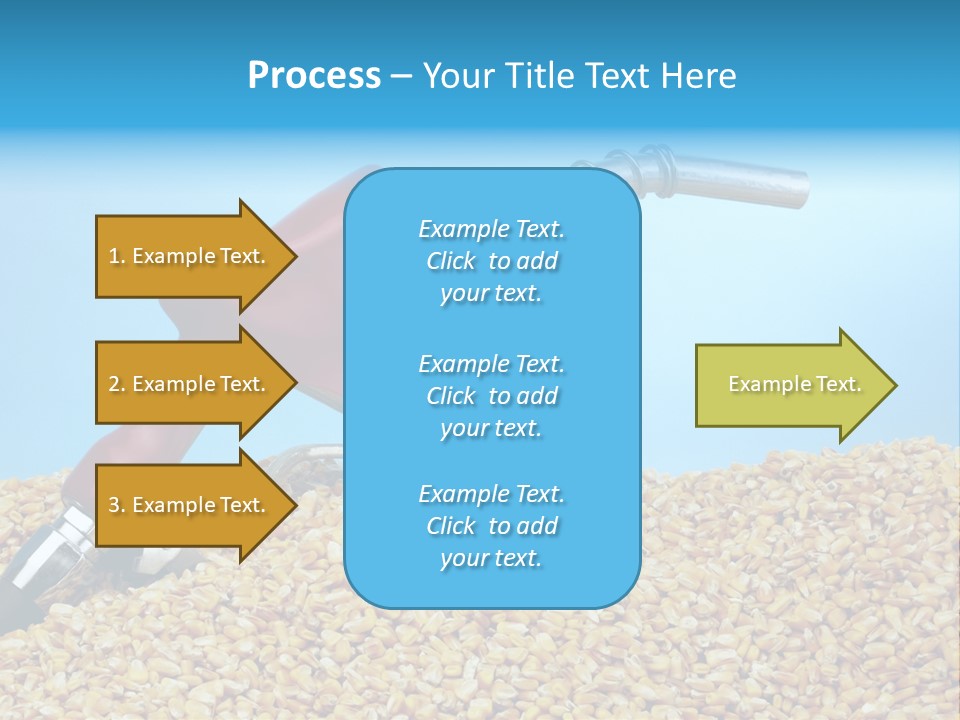 Corn Biomass Biofuel PowerPoint Template
