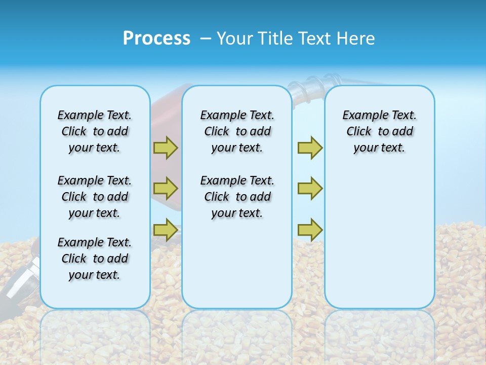 Corn Biomass Biofuel PowerPoint Template