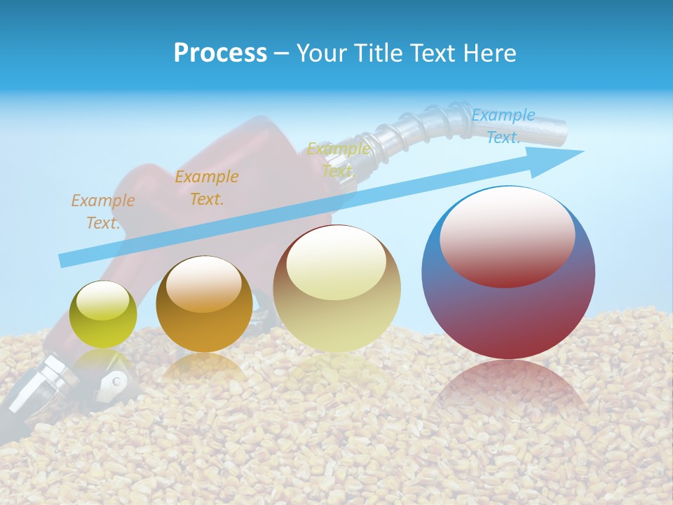 Corn Biomass Biofuel PowerPoint Template