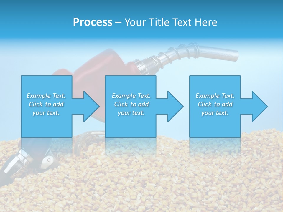 Corn Biomass Biofuel PowerPoint Template
