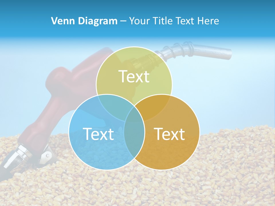 Corn Biomass Biofuel PowerPoint Template