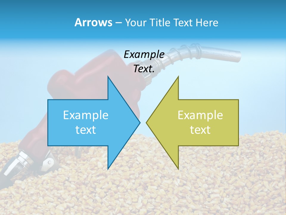Corn Biomass Biofuel PowerPoint Template