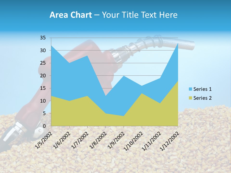 Corn Biomass Biofuel PowerPoint Template