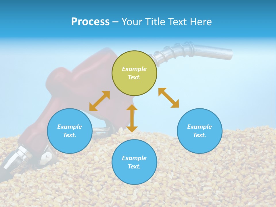 Corn Biomass Biofuel PowerPoint Template