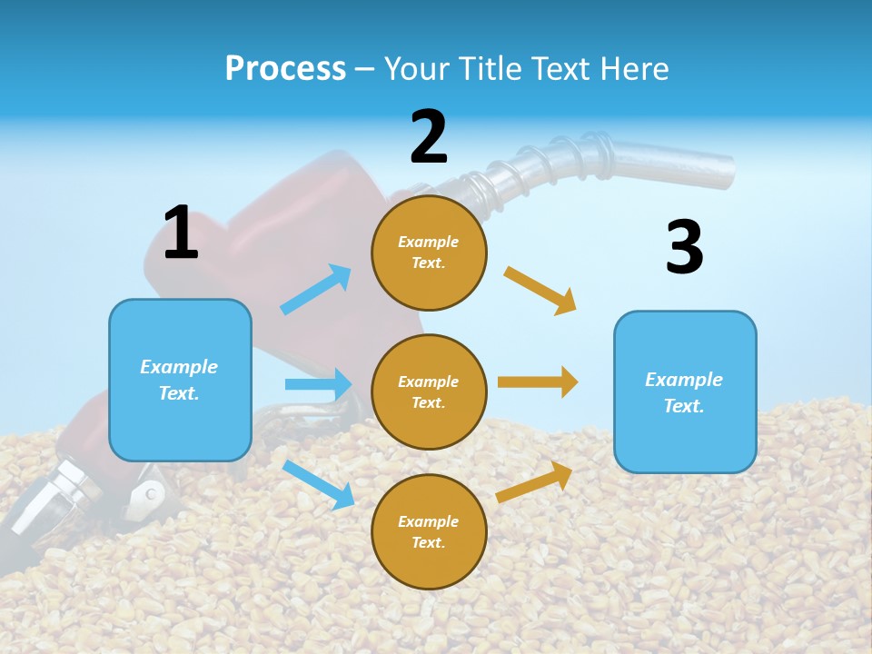 Corn Biomass Biofuel PowerPoint Template