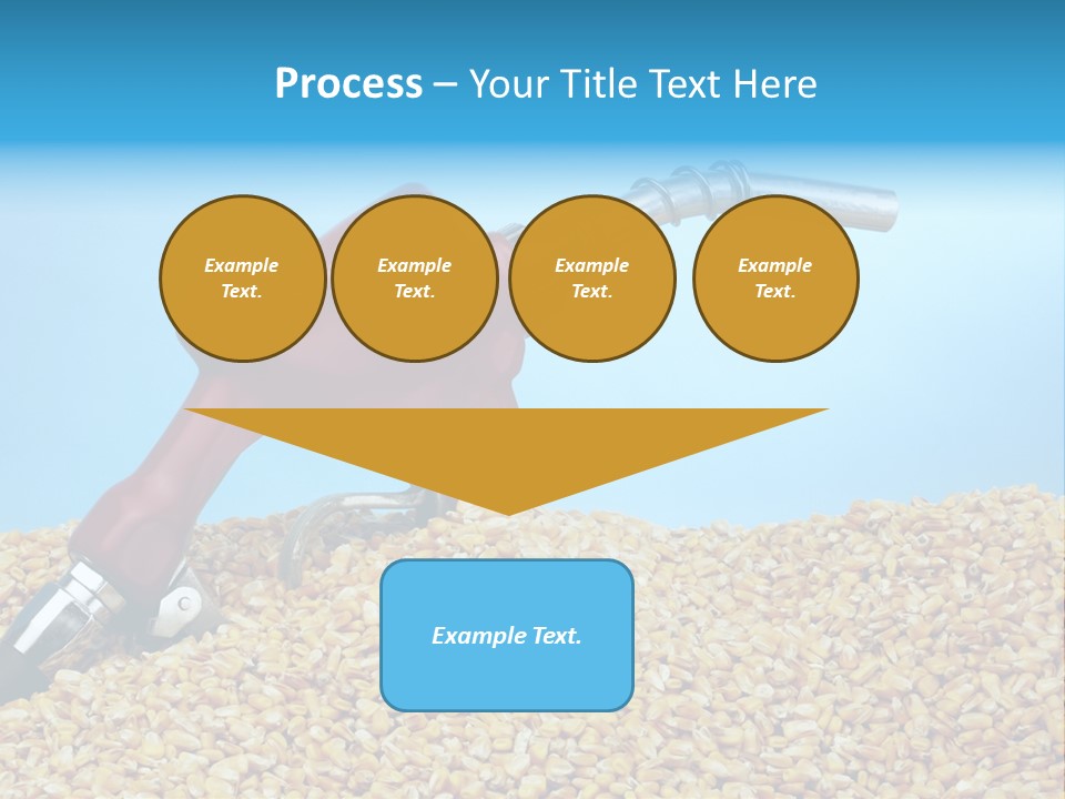 Corn Biomass Biofuel PowerPoint Template