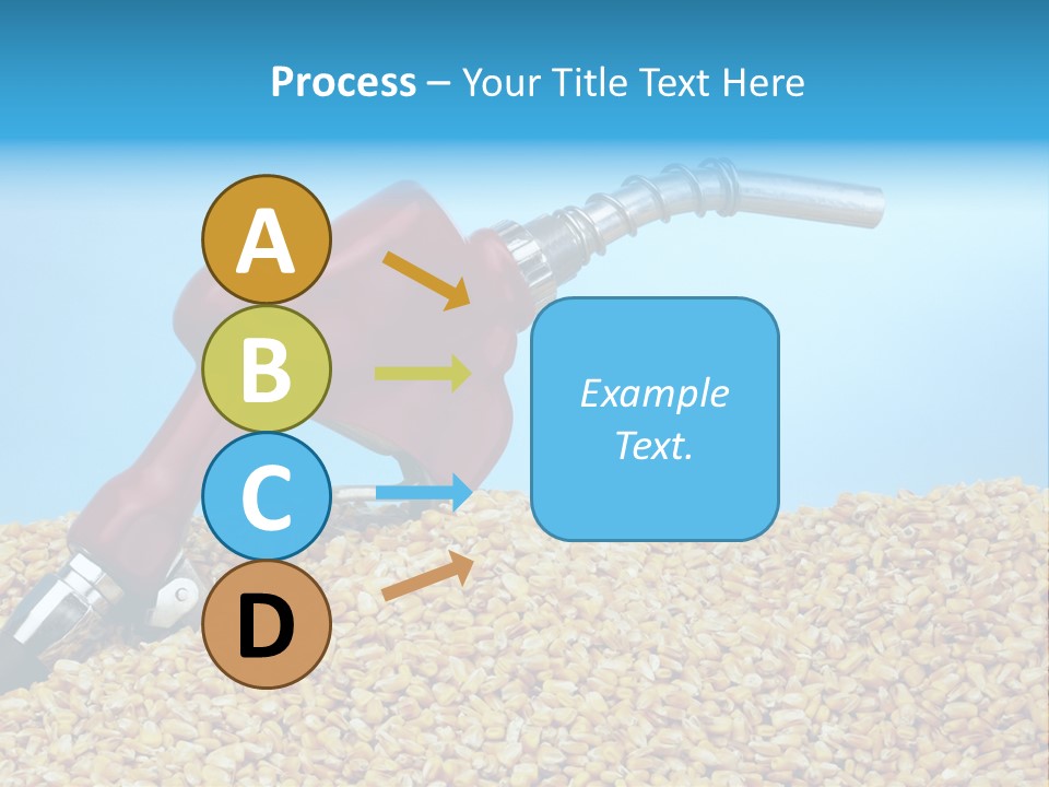 Corn Biomass Biofuel PowerPoint Template