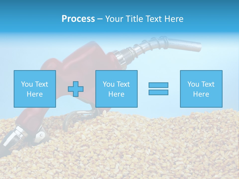 Corn Biomass Biofuel PowerPoint Template