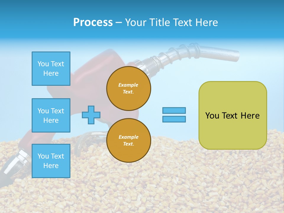 Corn Biomass Biofuel PowerPoint Template