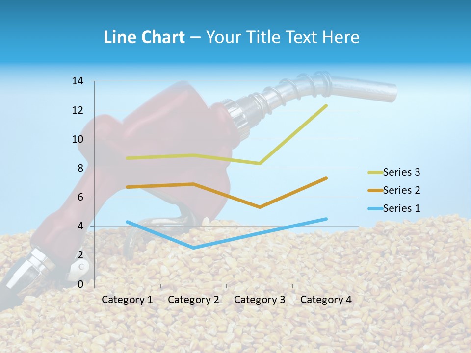 Corn Biomass Biofuel PowerPoint Template