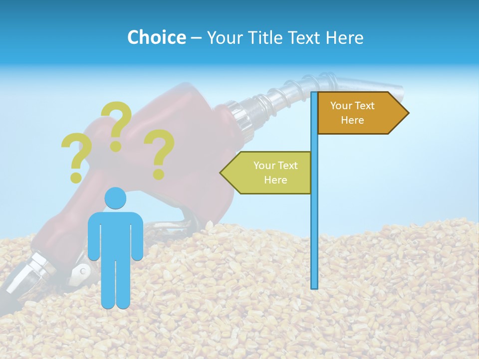 Corn Biomass Biofuel PowerPoint Template