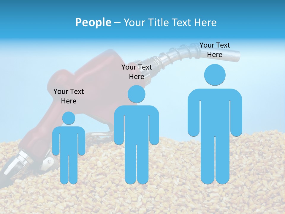 Corn Biomass Biofuel PowerPoint Template