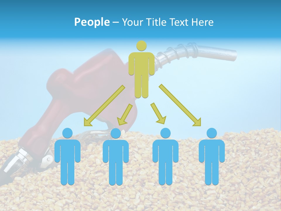Corn Biomass Biofuel PowerPoint Template