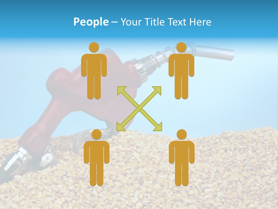 Corn Biomass Biofuel PowerPoint Template