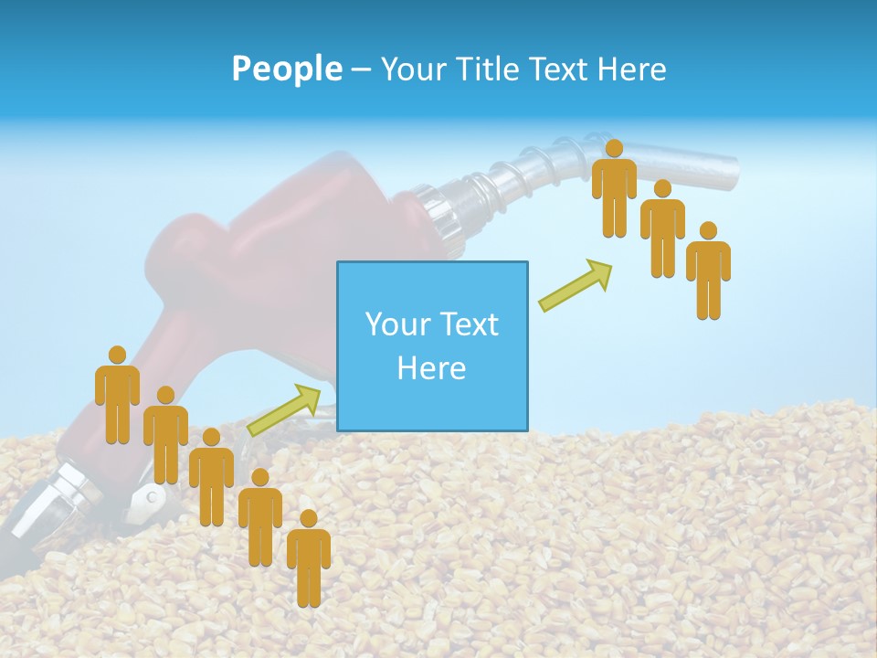 Corn Biomass Biofuel PowerPoint Template