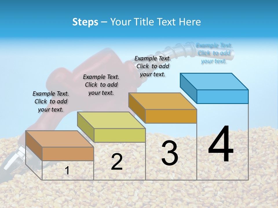 Corn Biomass Biofuel PowerPoint Template