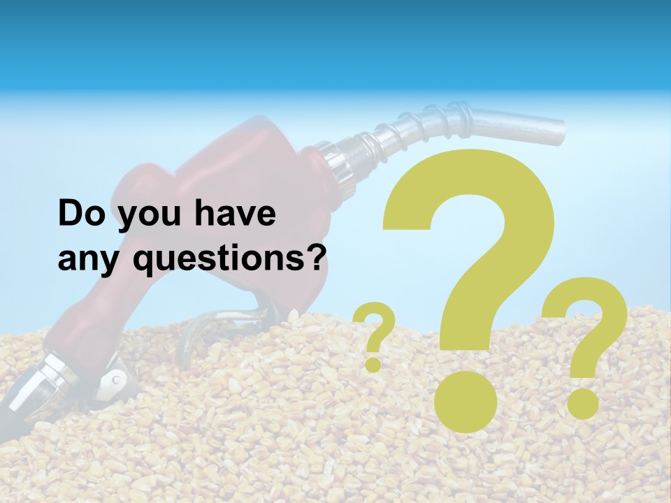 Corn Biomass Biofuel PowerPoint Template