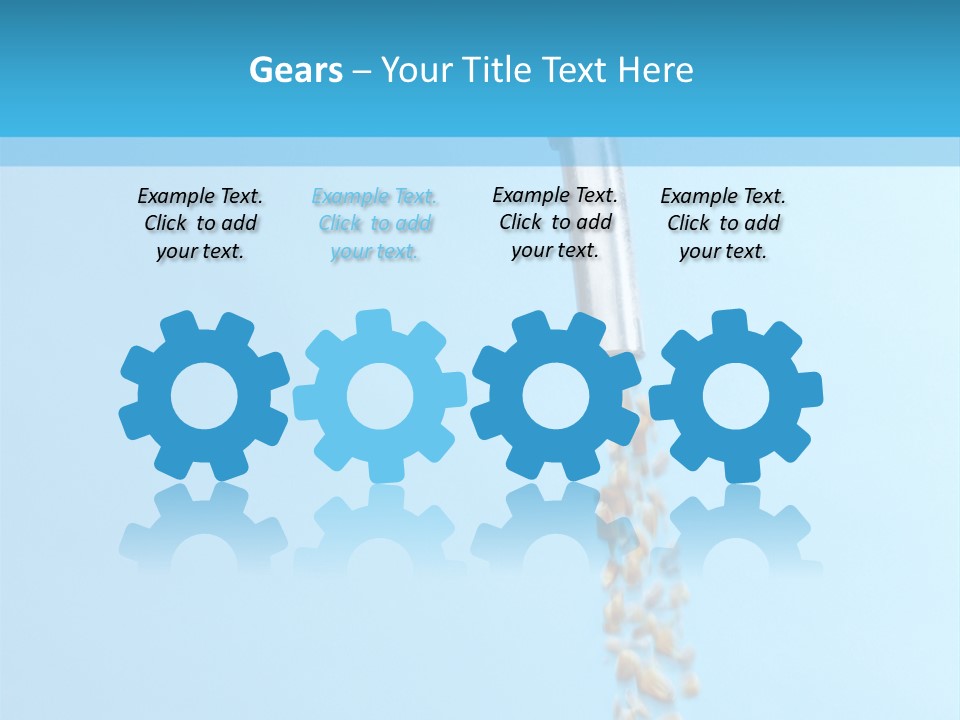 Gas Kernal Detail PowerPoint Template