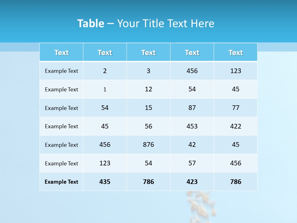Gas Kernal Detail PowerPoint Template