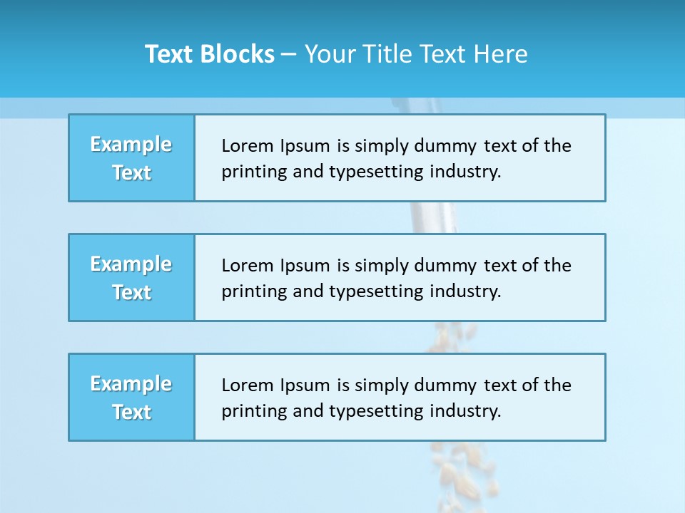Gas Kernal Detail PowerPoint Template