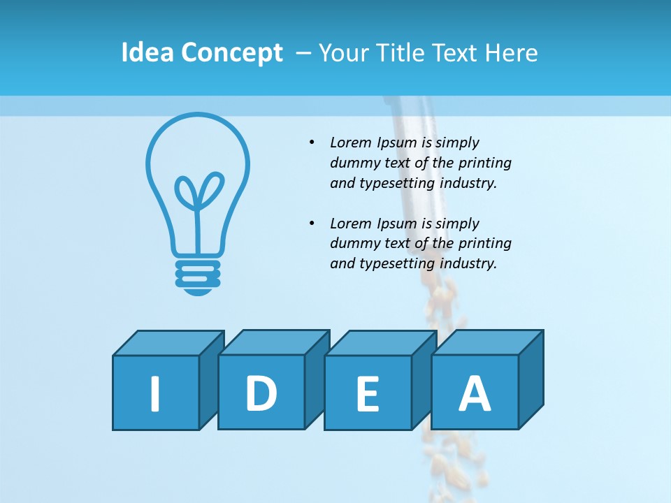 Gas Kernal Detail PowerPoint Template