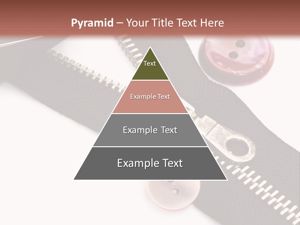 Sew Linen Needlework PowerPoint Template