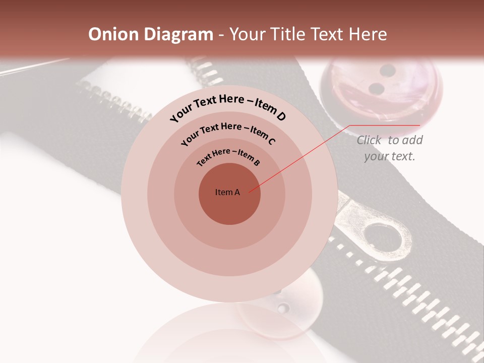 Sew Linen Needlework PowerPoint Template