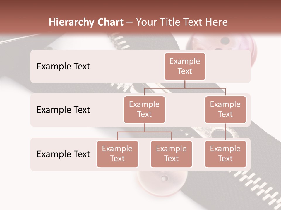 Sew Linen Needlework PowerPoint Template