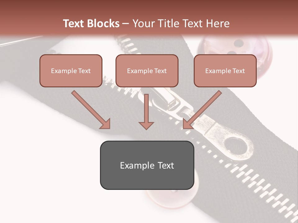 Sew Linen Needlework PowerPoint Template