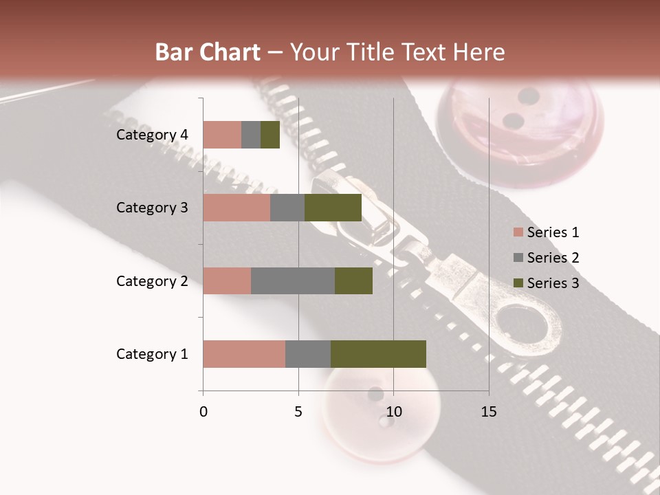 Sew Linen Needlework PowerPoint Template