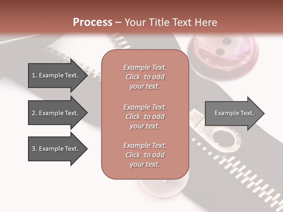 Sew Linen Needlework PowerPoint Template