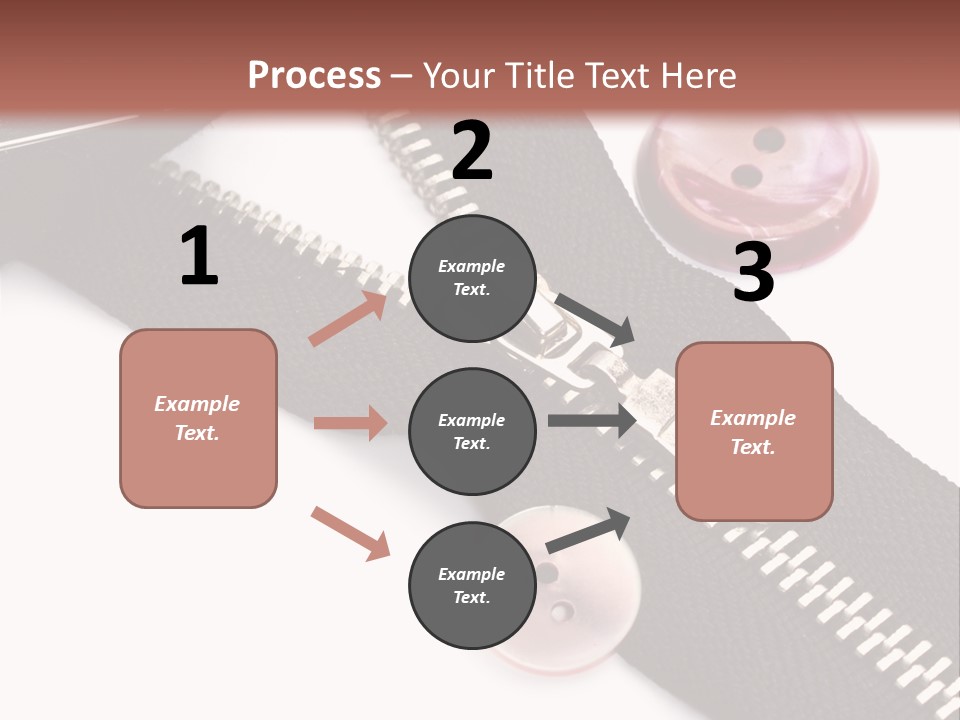 Sew Linen Needlework PowerPoint Template