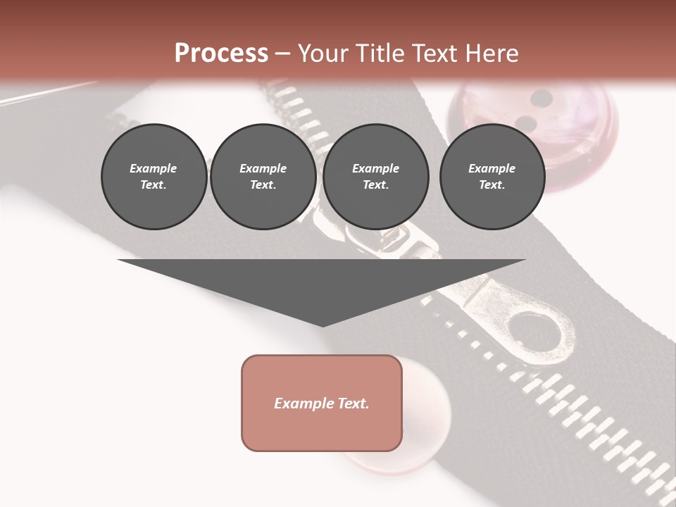 Sew Linen Needlework PowerPoint Template