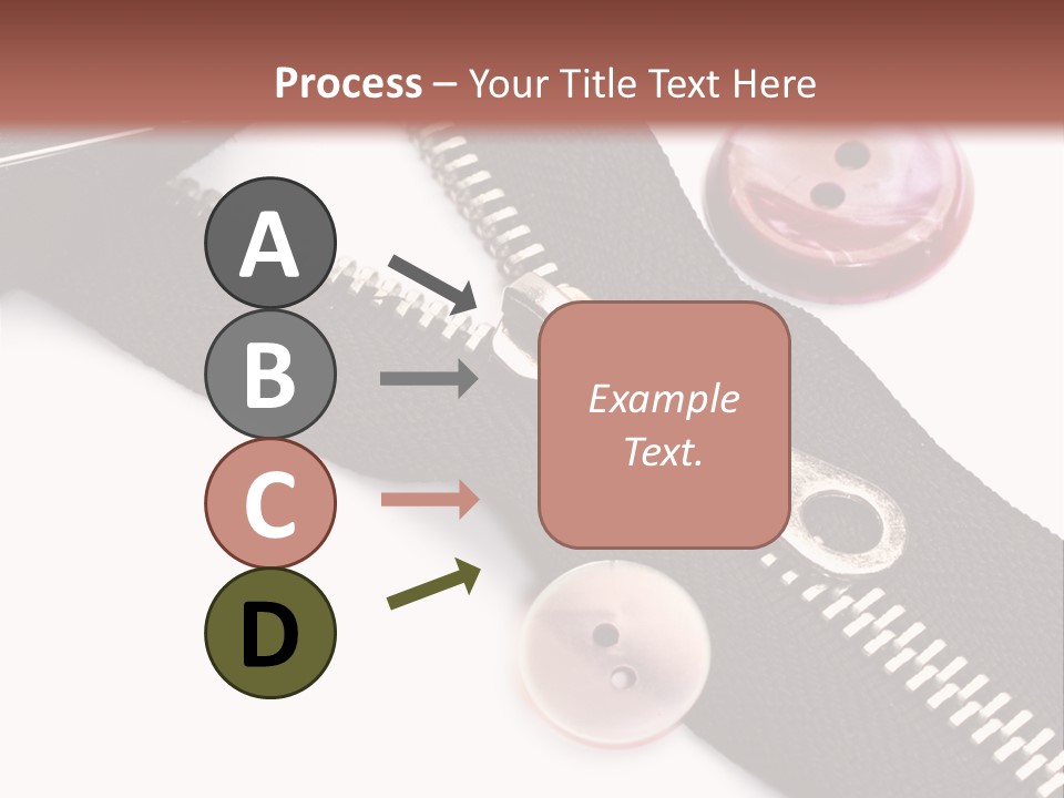 Sew Linen Needlework PowerPoint Template