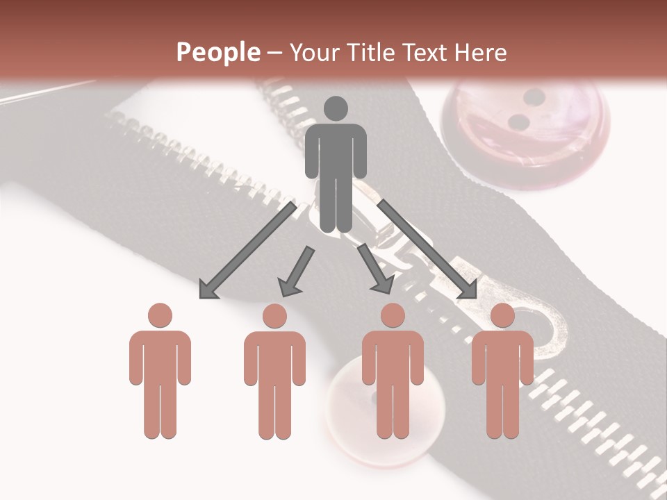 Sew Linen Needlework PowerPoint Template