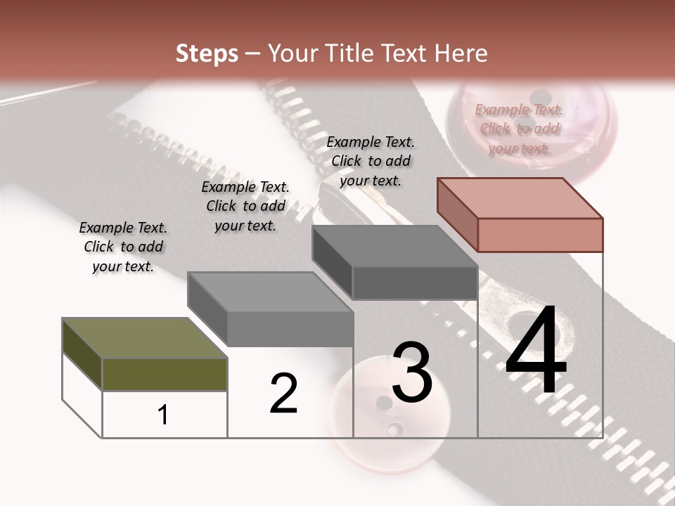 Sew Linen Needlework PowerPoint Template