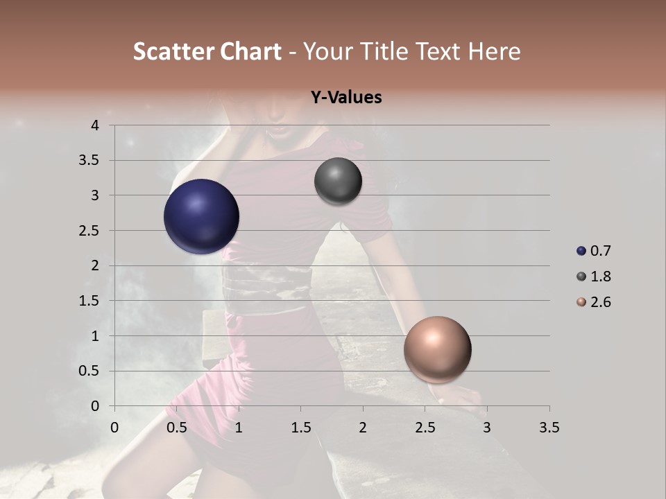 Shopping Fog Hairstyle PowerPoint Template