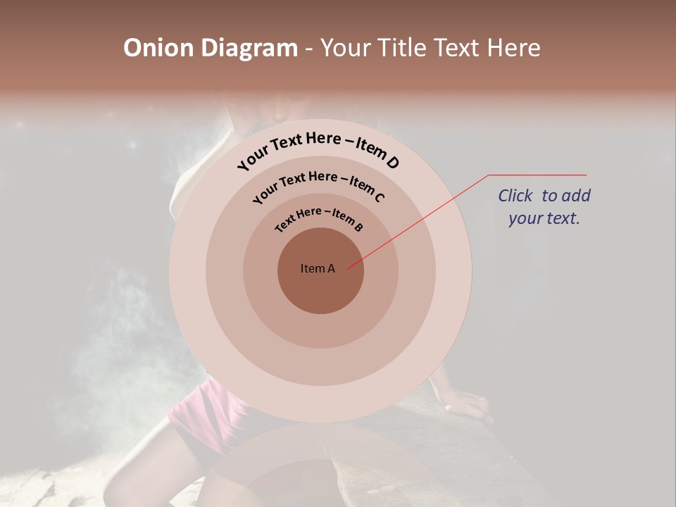 Shopping Fog Hairstyle PowerPoint Template