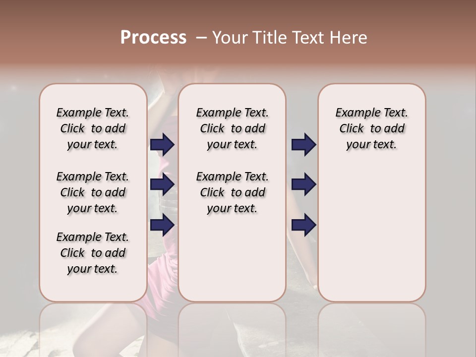 Shopping Fog Hairstyle PowerPoint Template